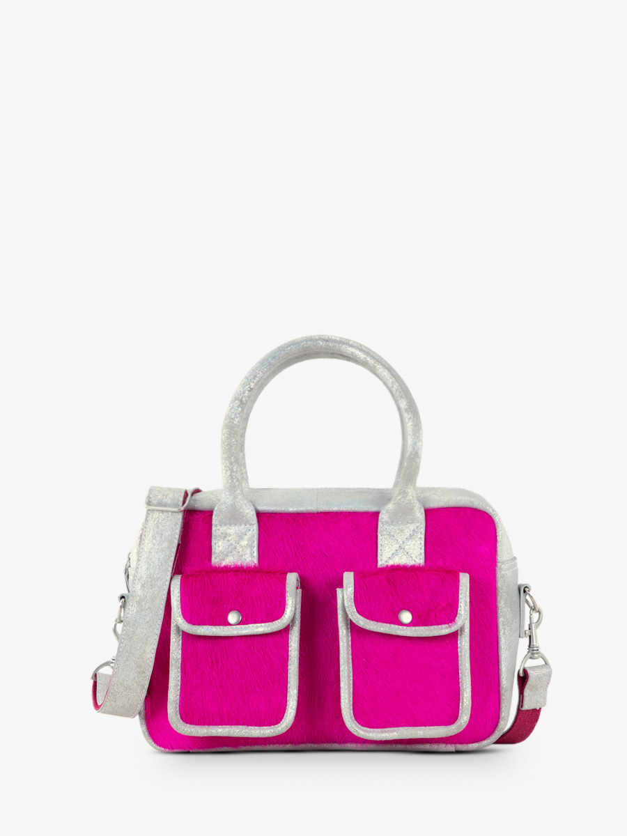 foto-vista-faccia-borsa-a-mano-in-pelle-rosa-ledandy-s-creature-rosa-acida-paul-marius-w04s-crea-s-pi