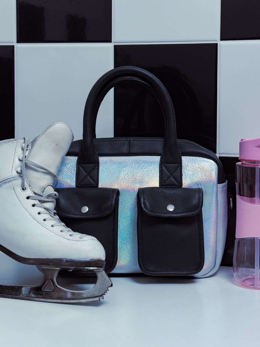 borsa-ledandy-s-givre-olografica-nera-vista-frontale-w04s-giv