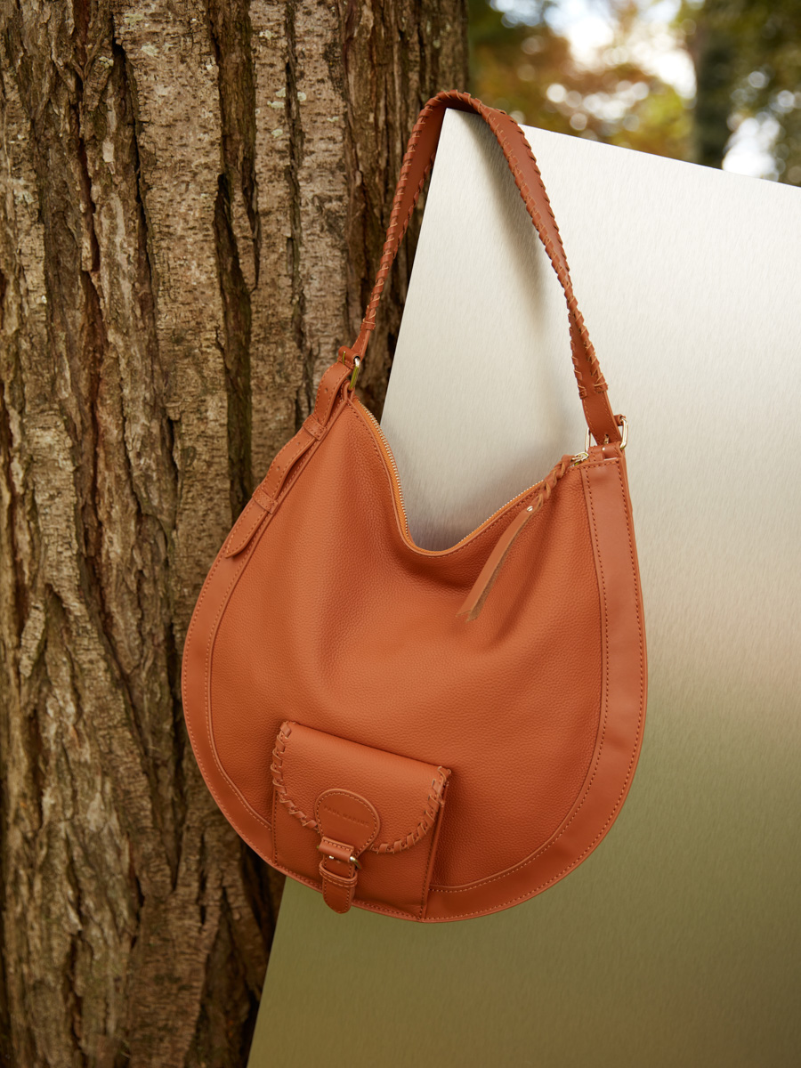 borsa-donna-in-pelle-LeHobo-m-naturale-vista-zoom-materiale