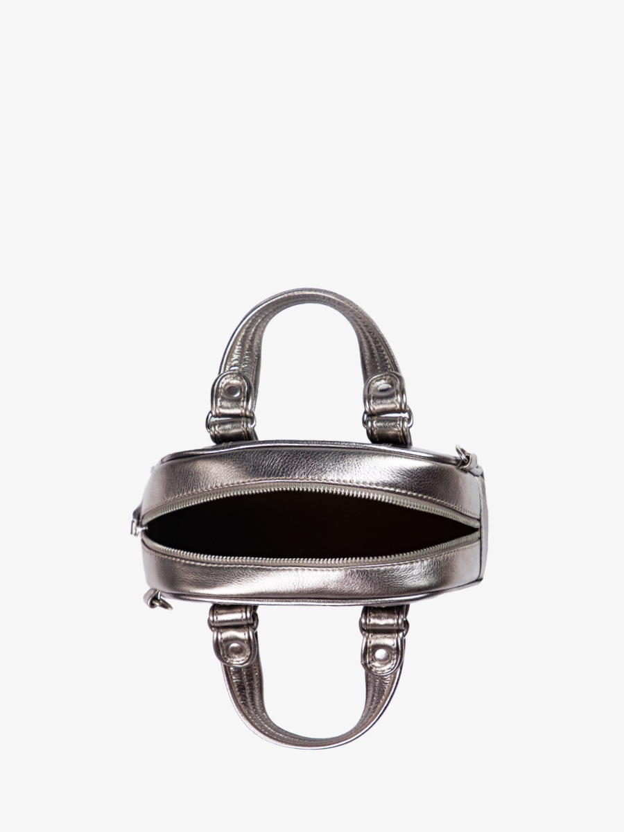 foto-vista-interna-borsa-mano-in-pelle-argento-lemini-bowling-acciaio-paul-marius-w45xs-gm