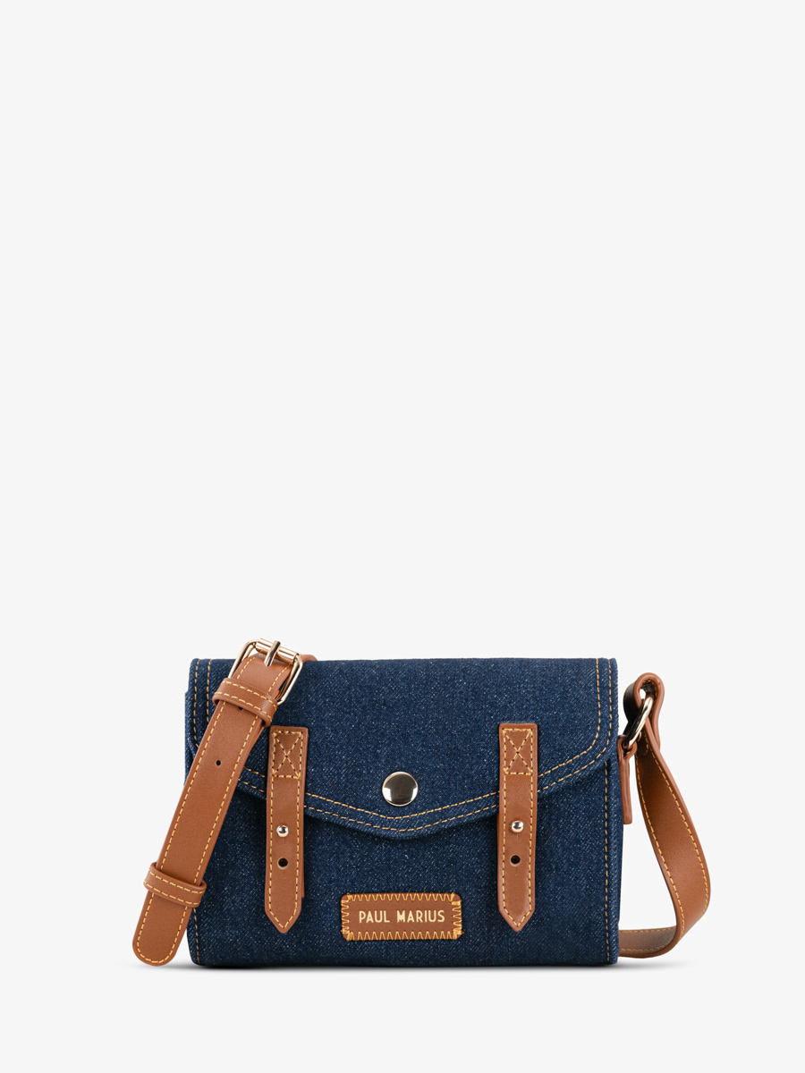 borsa-a-tracolla-blu-jeans-lemini-indispensabile-denim-grezzo-vista-frontale-w08s-dblu-denim