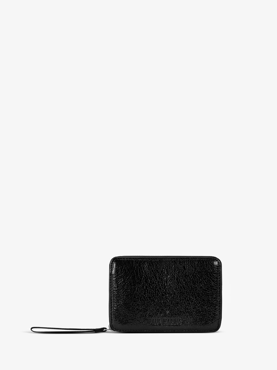 portafoglio-nero-scintillante-alice-eclipse-vista-frontale-m76-m-b