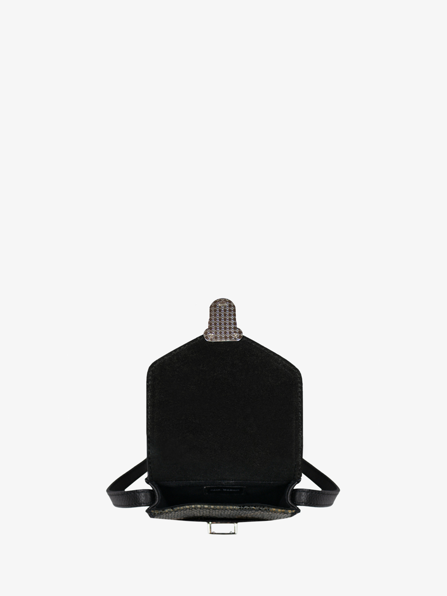 borsa-telefono-in-pelle-leporte-telefono-pitone-grigio-nero-vista-interna-m88-p-gre-b