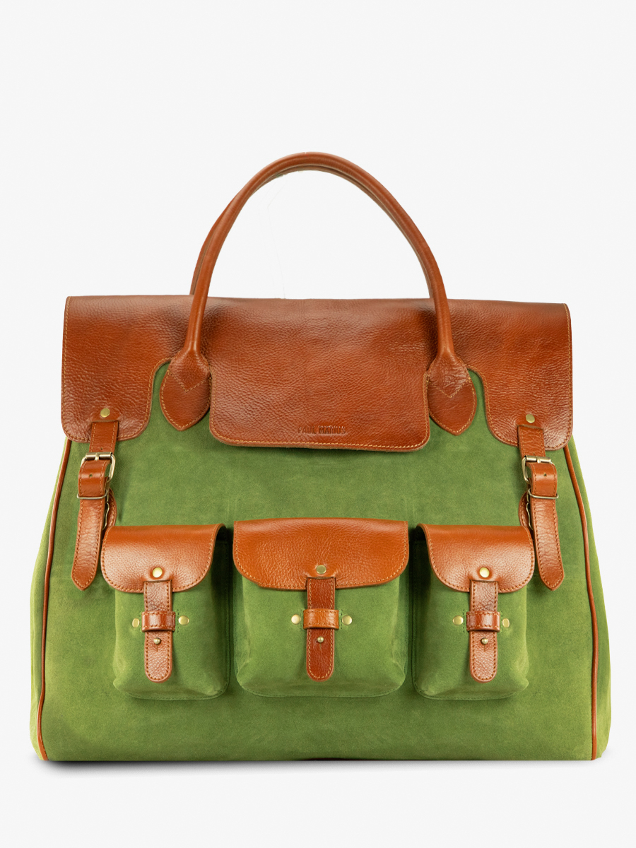 foto-vista-laterale-grande-borsa-da-viaggio-in-pelle-uomo-kaki-marrone-rouen-delhi-nomade-paul-marius-m109-oco-gr