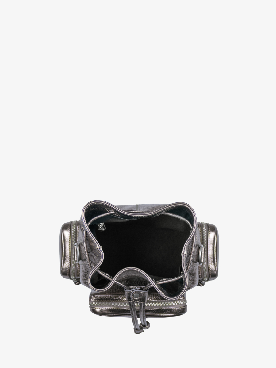 borsa-a-secchiello-in-pelle-argento-leseau-anni-90-acciaio-vista-interna-w57-b