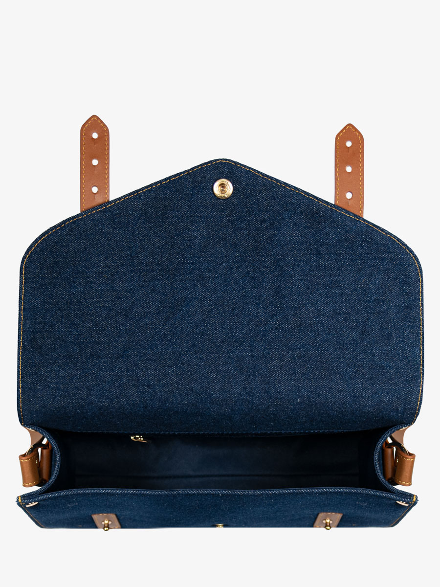 borsa-a-tracolla-blu-jeans-lindispensable-denim-brut-vista-interna-W08S DBLU-DENIM