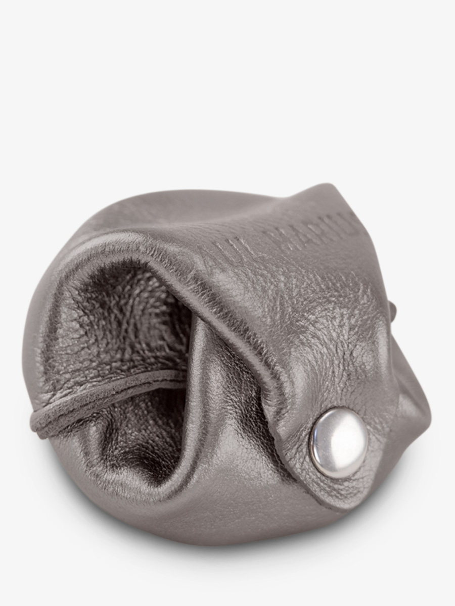 foto-vista-frontale-portamonete-in-pelle-argento-lescarcelle-acciaio-paul-marius-m56-gm