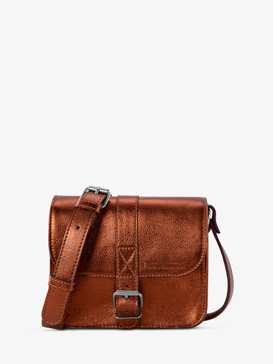 foto-vista-frontale-borsa-a-tramoggia-in-cuoio-color-rame-lessentiel-ginger-paul-marius-m21-m-o