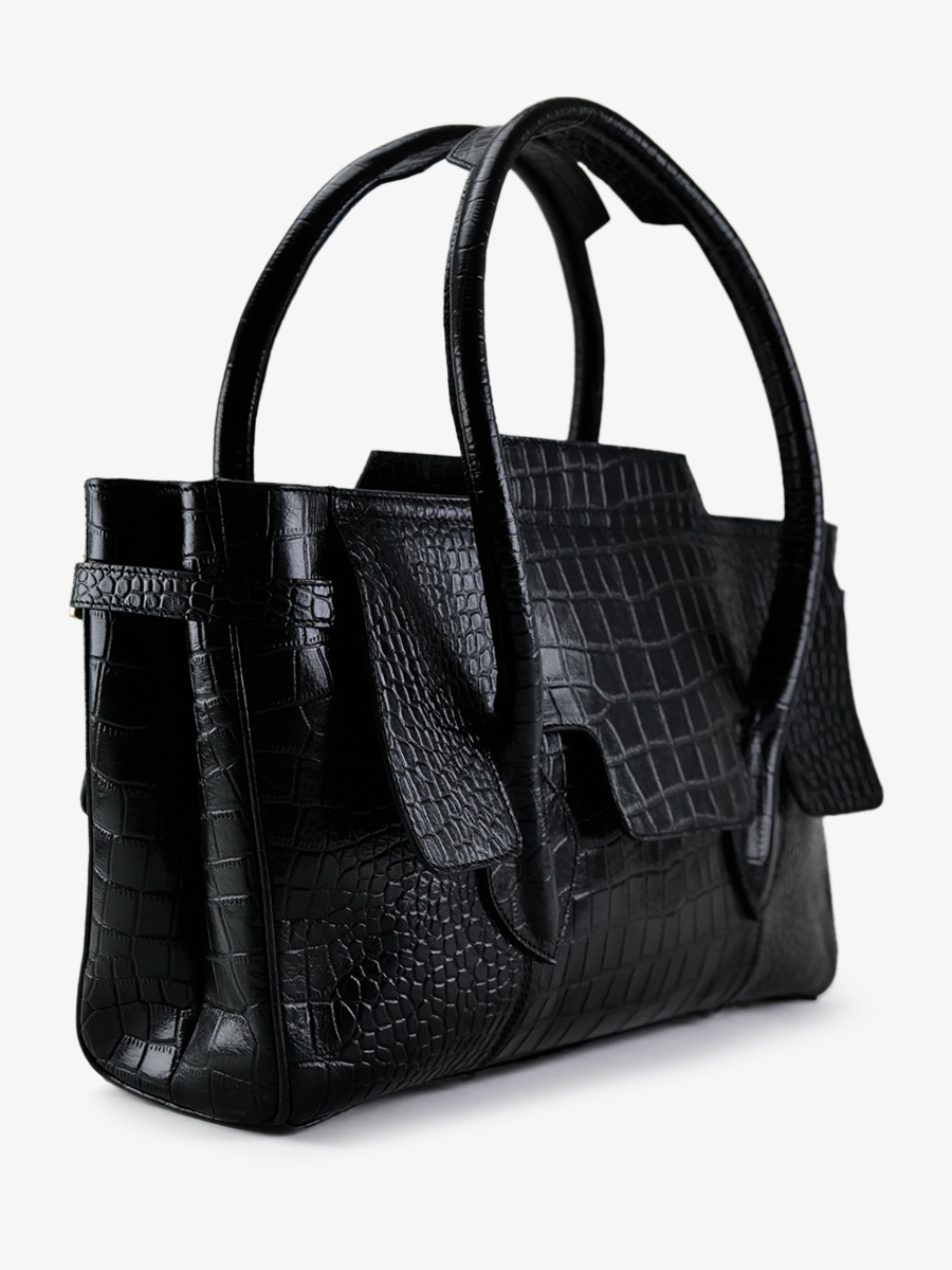 foto-vista-posteriore-borsa-a-mano-in-pelle-donna-madeleine-alligator-nero-paul-marius-w31-a-b