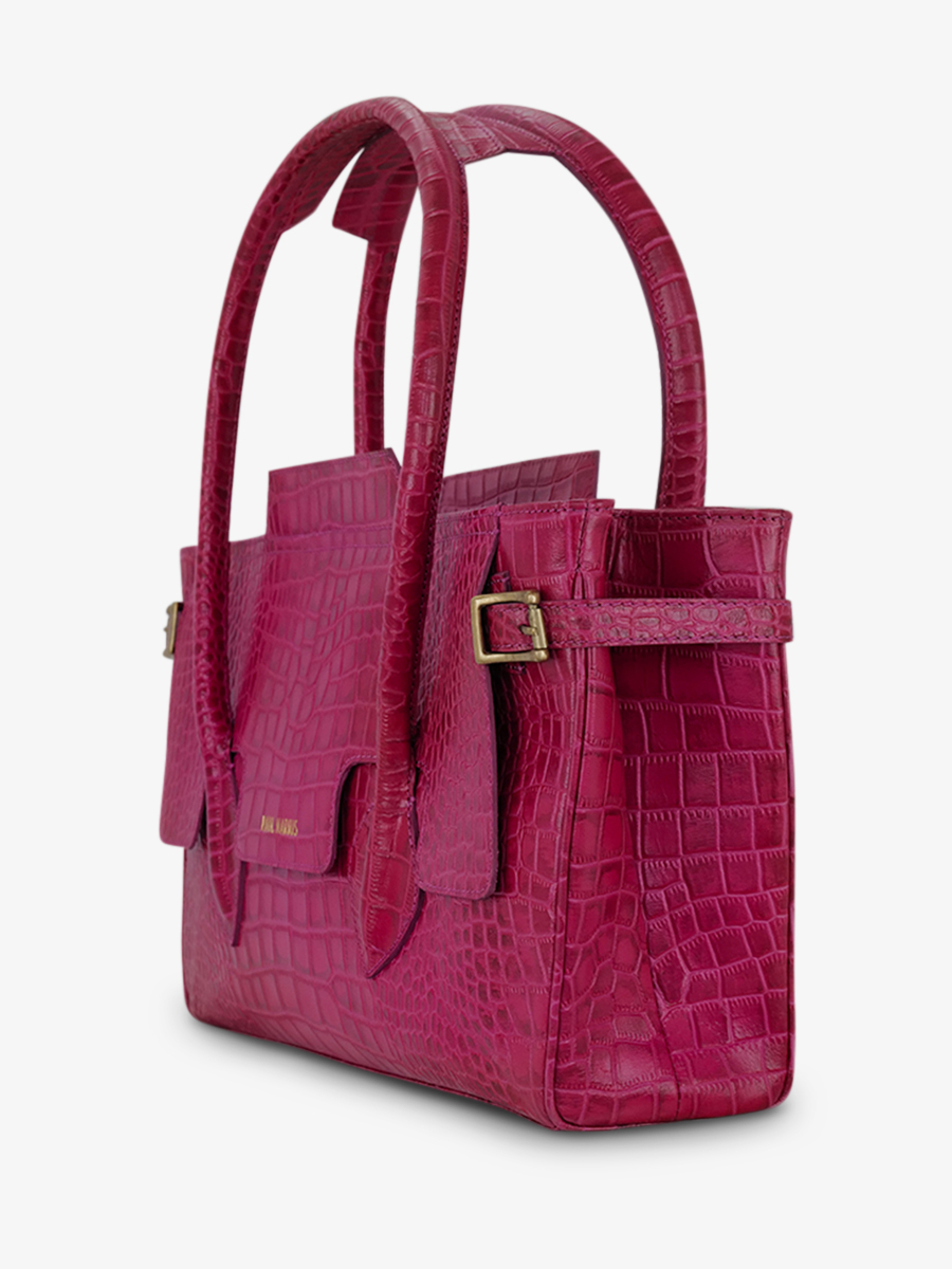 foto-vista-posteriore-borsa-a-mano-in-pelle-donna-madeleine-alligator-rosa-paul-marius-w31-a-pi