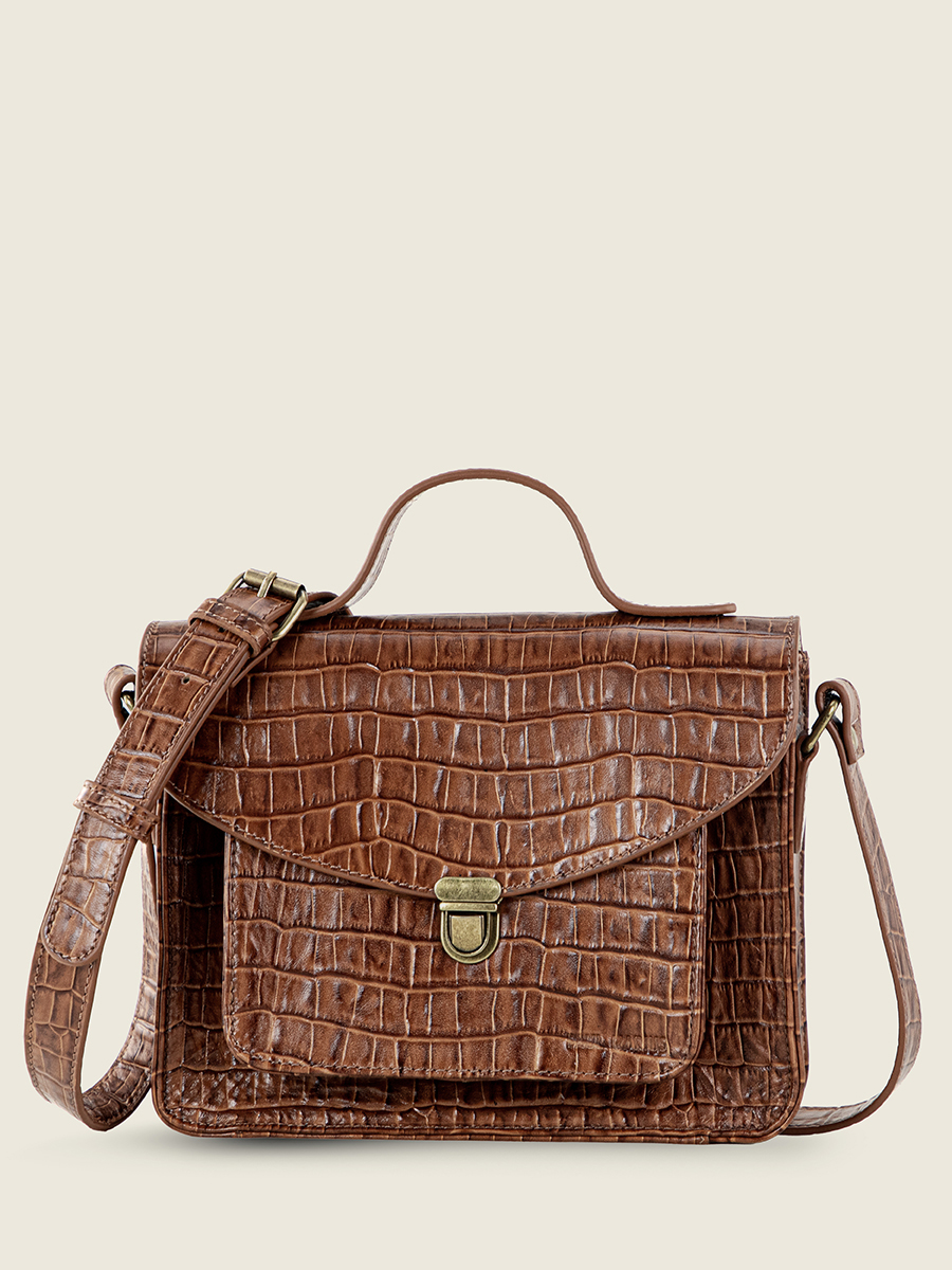 foto-vista-frontale-borsa-a-mano-in-pelle-marrone-ghiaccio-mademoiselle-george-heritage-paul-marius-w05-cr-db