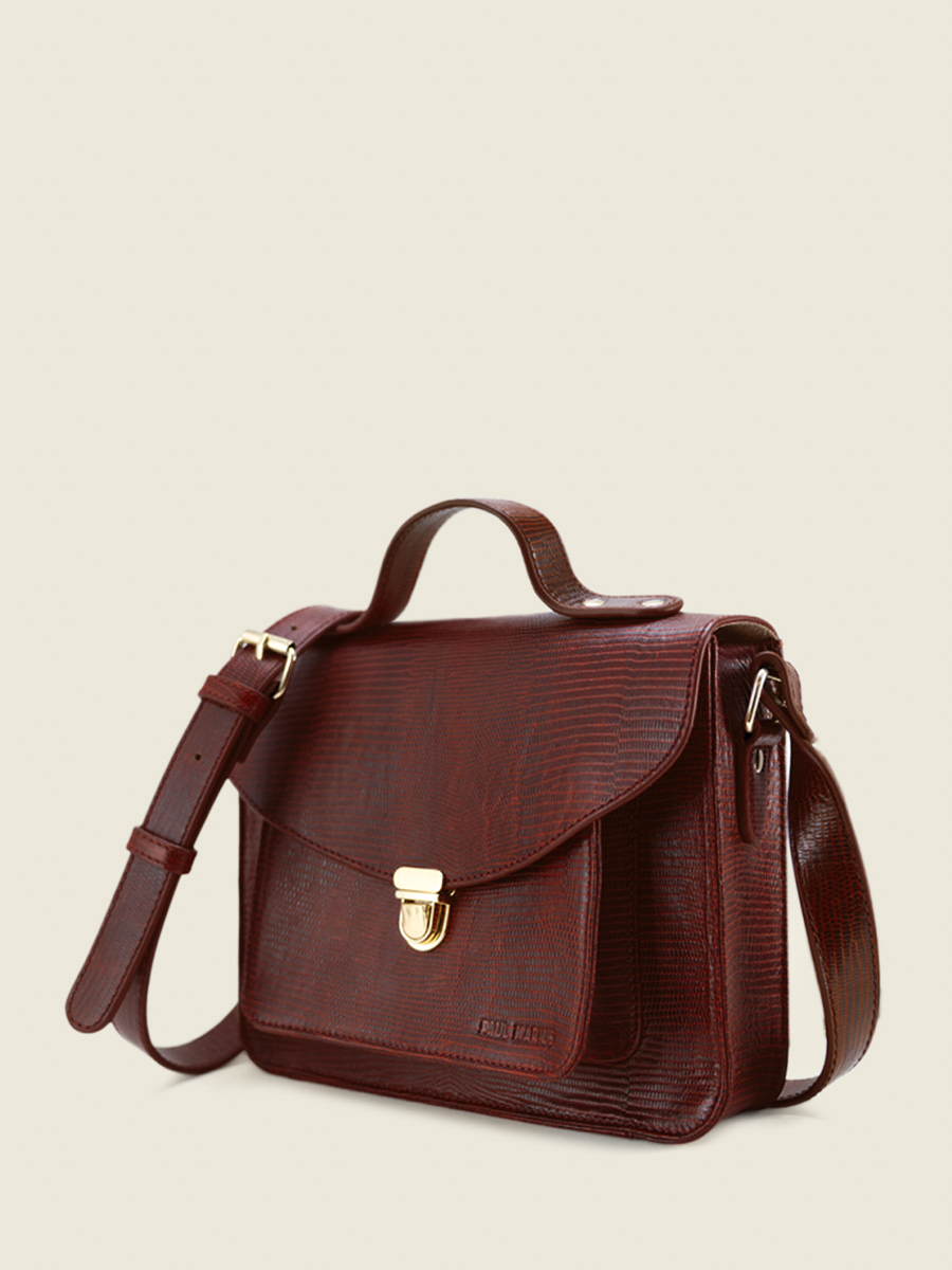 foto-vista-laterale-borsa-a-mano-in-pelle-rossa-mademoiselle-george-1960-paul-marius-w05-l-r