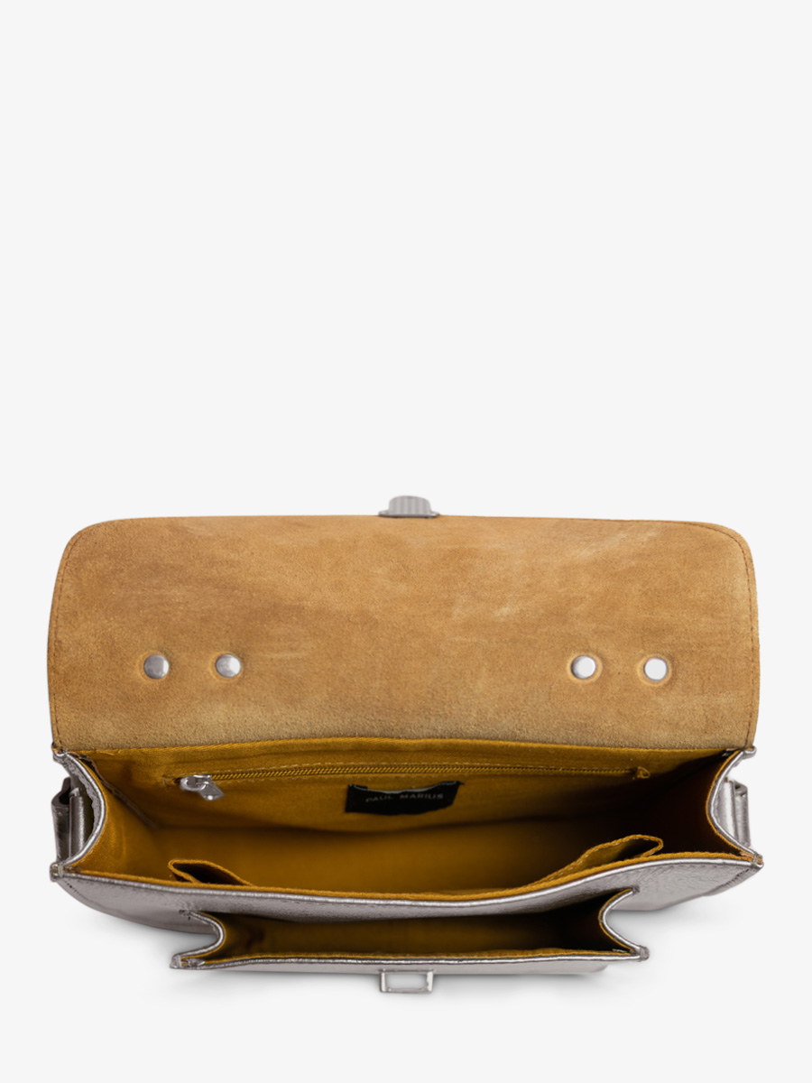 foto-vista-interna-borsa-a-tramonto-in-pelle-argento-mademoiselle-george-acciaio-paul-marius-w05-gm