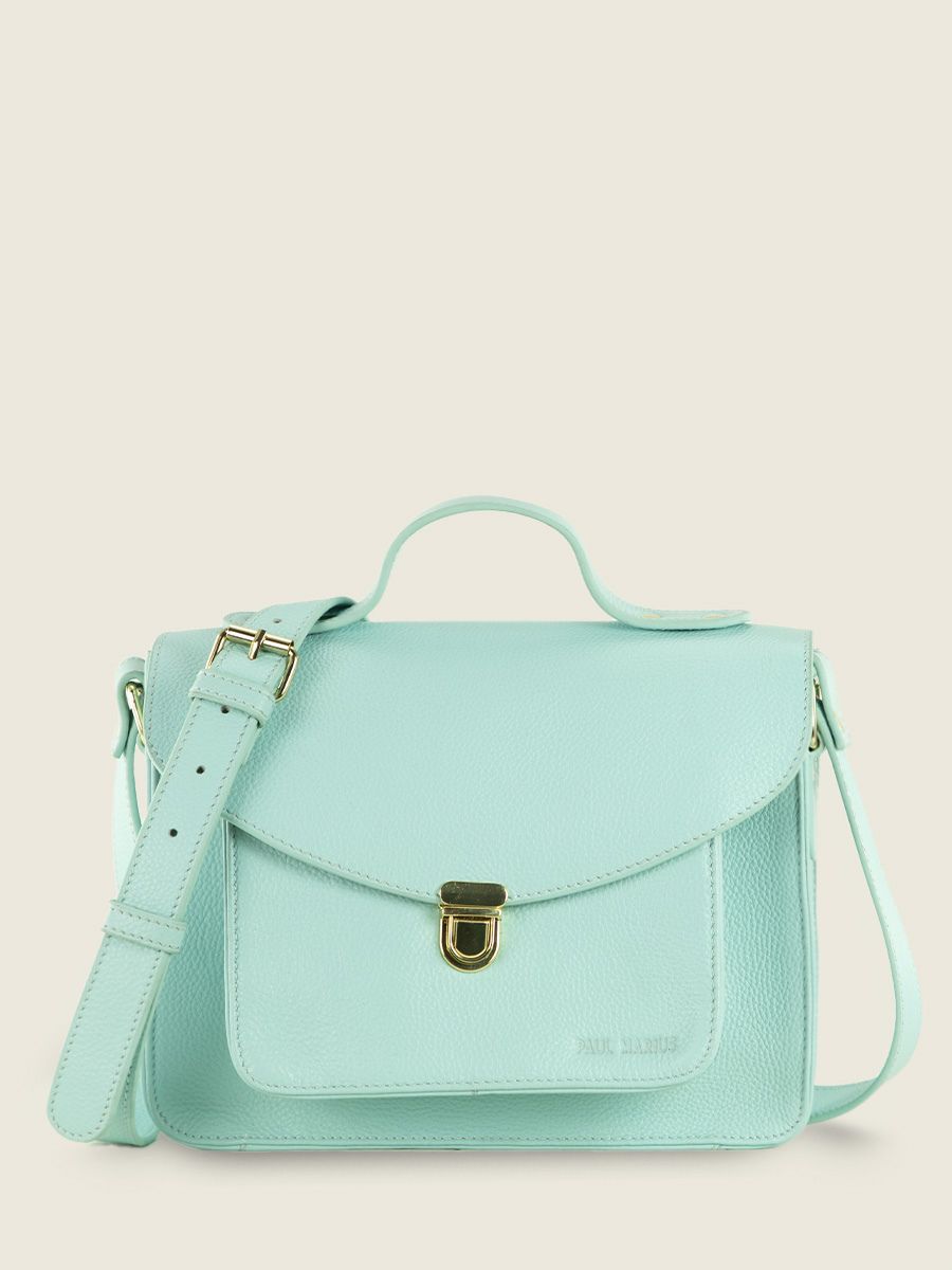 foto-vista-faccia-borsa-mano-in-pelle-blu-mademoiselle-george-azur-blu-cielo-paul-marius-w05-az-l-blu