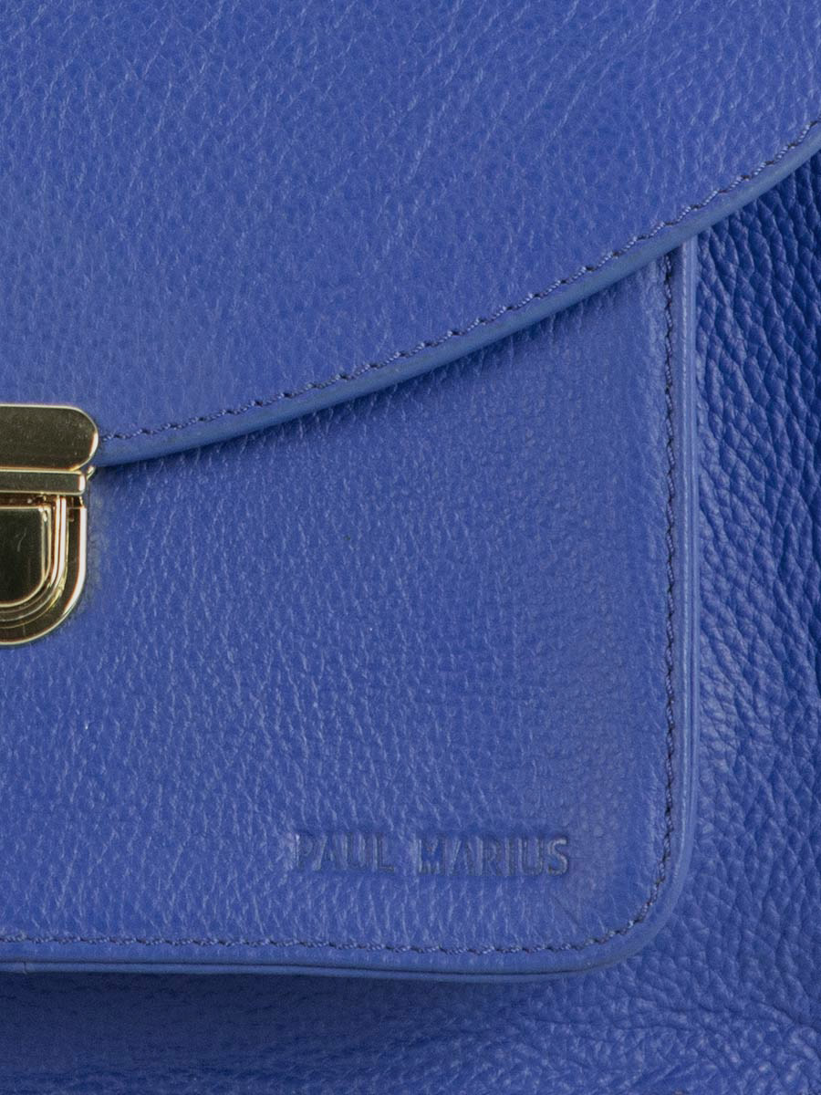 foto-vista-zoom-materiale-borsa-mano-in-pelle-blu-mademoiselle-george-azur-bleu-roi-paul-marius-w05-az-blu