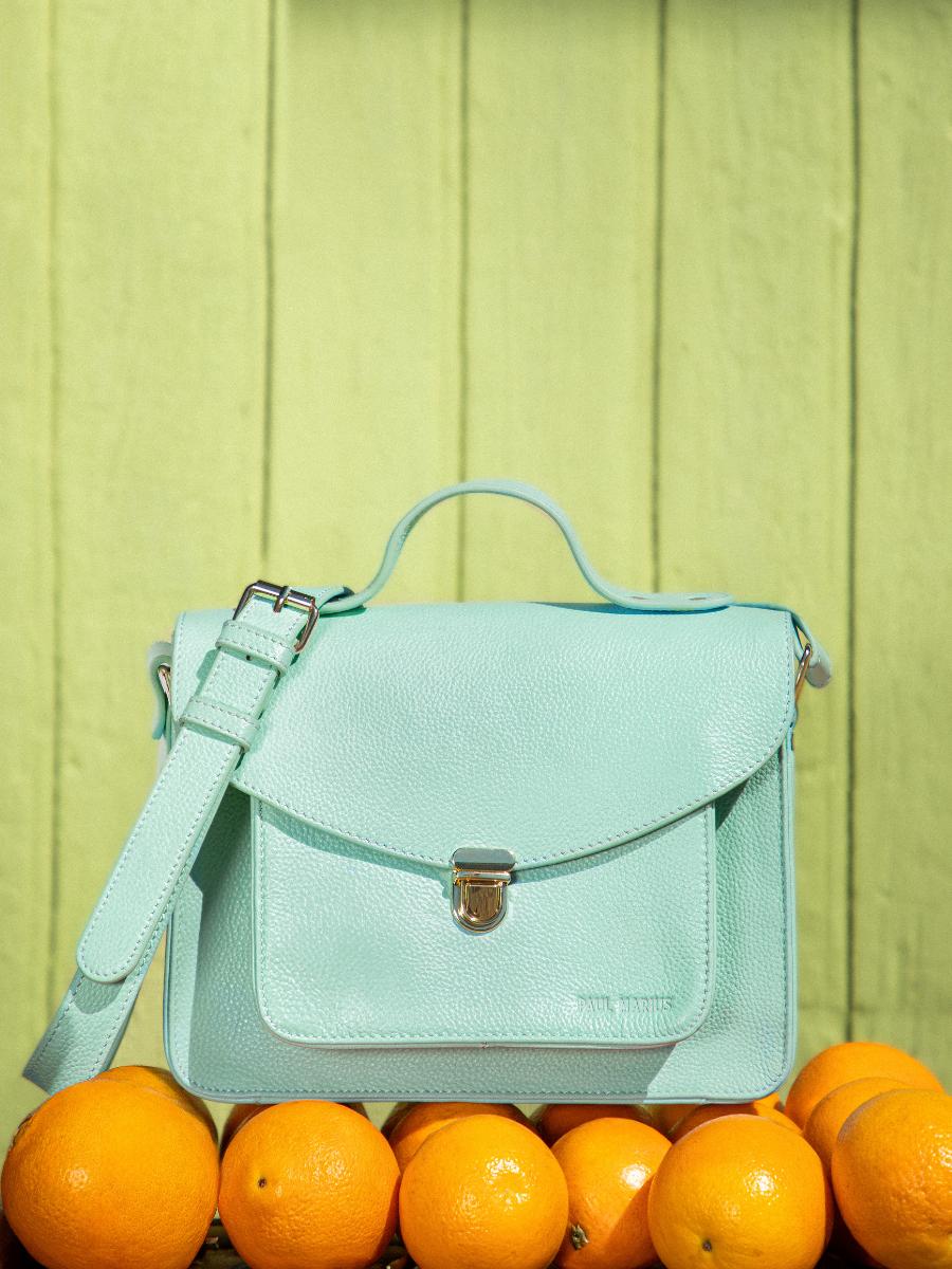 foto-vista-faccia-borsa-mano-in-pelle-blu-mademoiselle-george-azur-blu-cielo-paul-marius-w05-az-l-blu