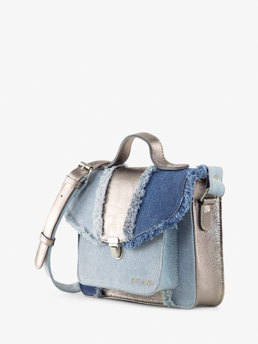 foto-vista-posteriore-borsa-a-mano-in-denim-argento-donna-mademoiselle-george-denim-acier-paul-marius-w05-gm-denim