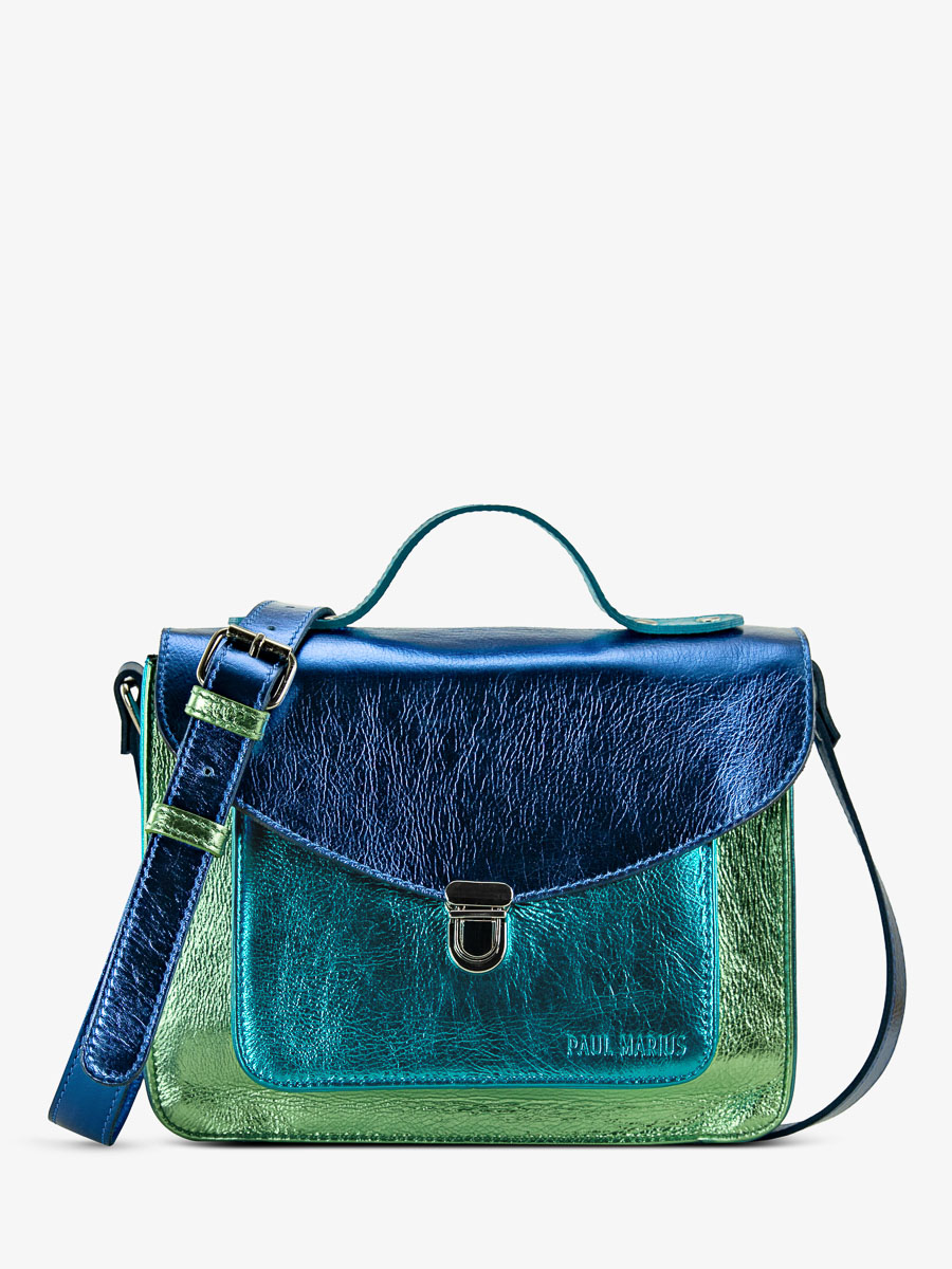 borsa-mademoiselle-george-mini-me-blu-vista-frontale-w05-min-blu