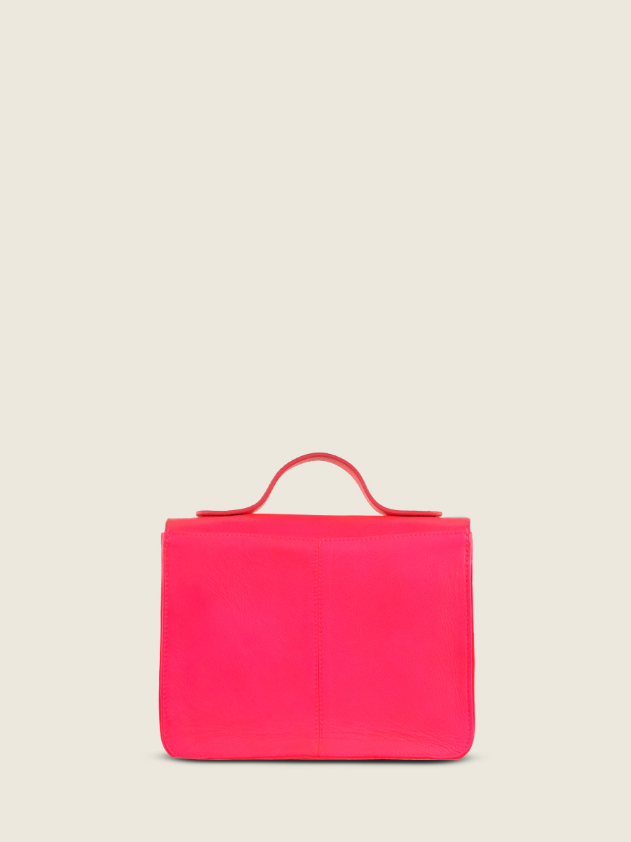 foto-vista-dietro-borsa-a-mano-in-pelle-rosa-mademoiselle-george-neon-paul-marius-w05-ne-pi