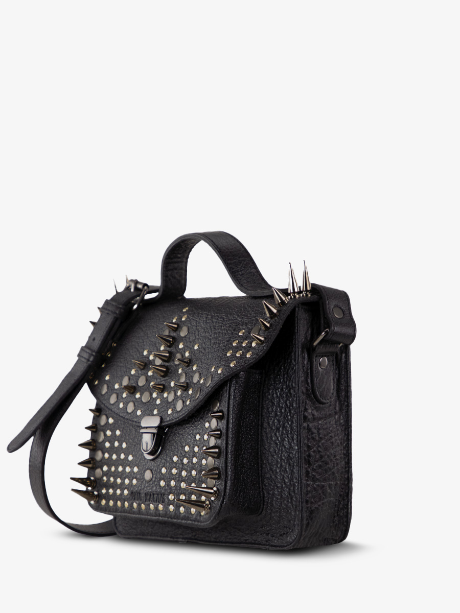 foto-vista-laterale-mini-borsa-a-tramonto-in-pelle-nera-mademoiselle-george-xs-edizione-nera-opus-paul-marius-w05-bed-op4-b