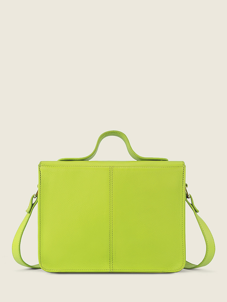 foto-vista-posteriore-borsa-a-tramonto-in-pelle-verde-mademoiselle-george-sorbet-pomme-paul-marius-w05-sb-lgr
