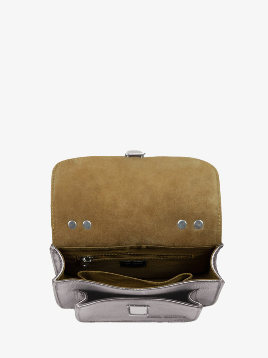 foto-vista-interna-borsa-mano-in-pelle-argento-mademoiselle-george-xs-acciaio-paul-marius-w05xs-gm