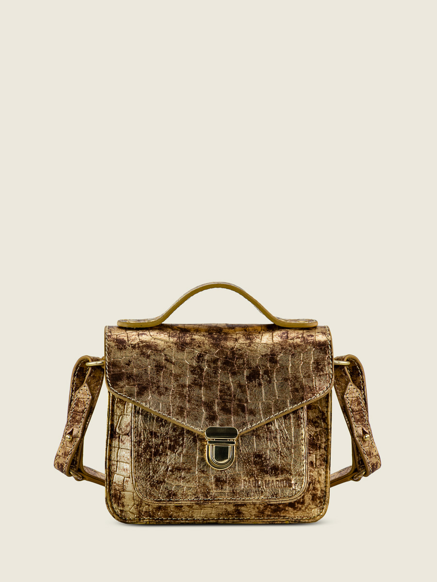 borsa-mademoiselle-geroge-xs-bijoux-dorata-vista-frontale-w05xs-cr-db-g