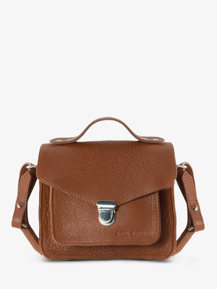 foto-vista-frontale-borsa-a-mano-in-pelle-marrone-mademoiselle-george-xs-naturale-paul-marius-w05xs-l
