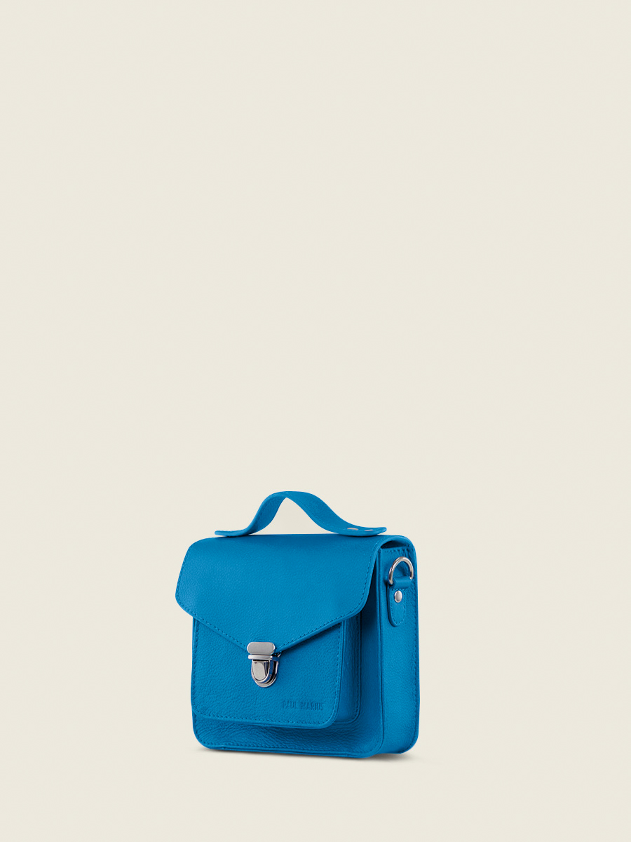 foto-vista-lato-borsa-a-mano-in-pelle-blu-mademoiselle-george-xs-neon-paul-marius-w05xs-ne-blu