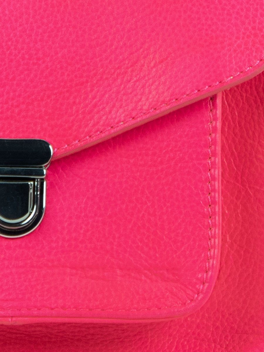 foto-vista-zoom-materiale-borsa-a-mano-in-pelle-rosa-mademoiselle-george-xs-neon-paul-marius-w05xs-ne-pi