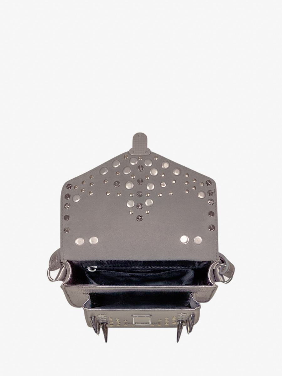 foto-vista-interiori-mini-borsa-a-tramonto-in-pelle-argento-mademoiselle-george-xs-edizione-nera-opus-paul-marius-w05xs-bed-op4-gm