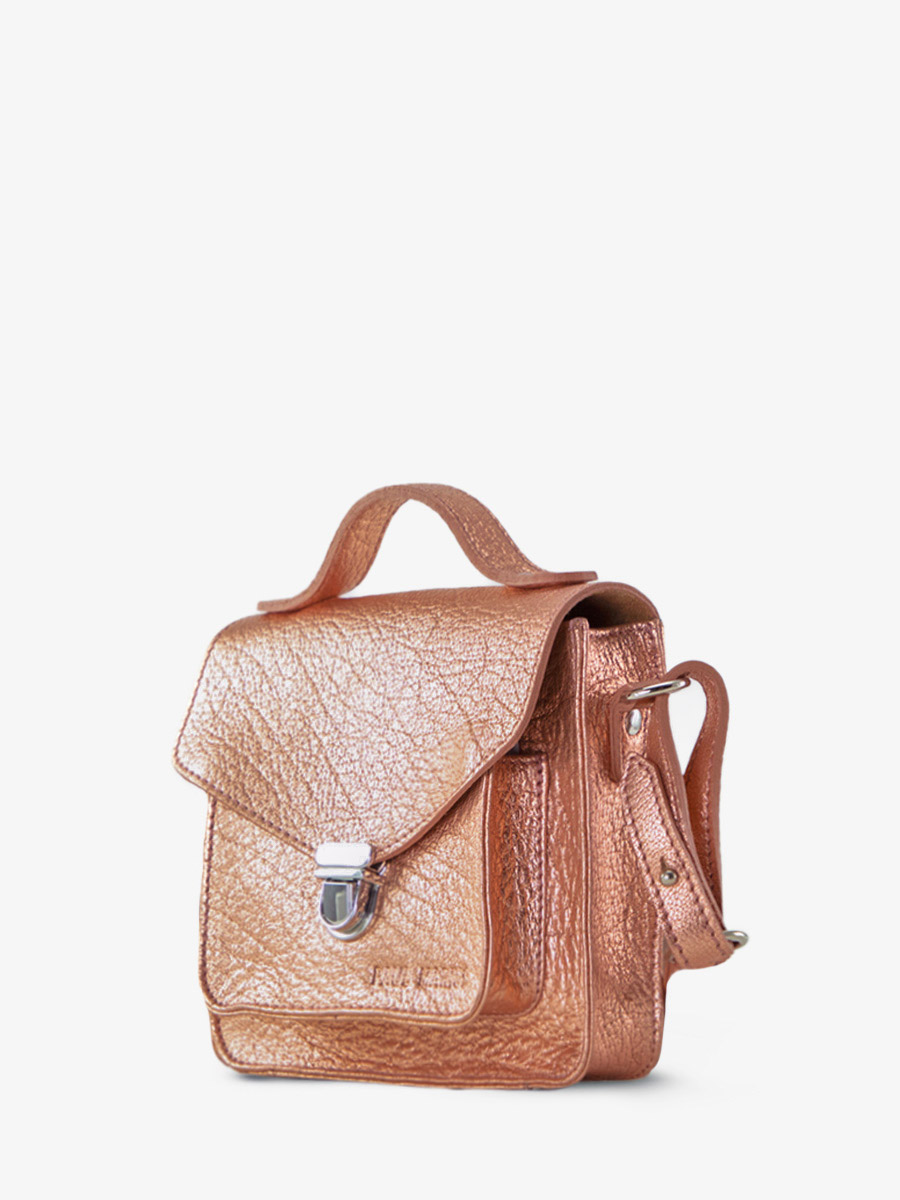 foto-vista-laterale-borsa-a-mano-in-pelle-metallizzata-oro-rosa-mademoiselle-george-xs-oro-rosa-paul-marius-w05xs-g-pi