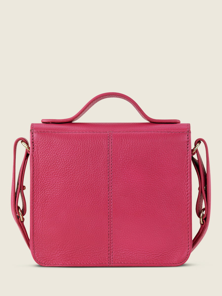 foto-vista-posteriore-mini-borsa-a-tramonto-in-pelle-rosa-mademoiselle-george-xs-sorbet-framboise-paul-marius-w05xs-sb-pi
