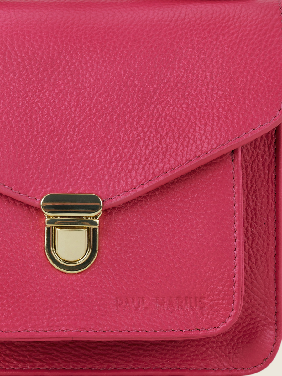 foto-focus-materiale-mini-borsa-a-tracolla-in-pelle-rosa-mademoiselle-george-xs-sorbet-framboise-paul-marius-w05xs-sb-pi