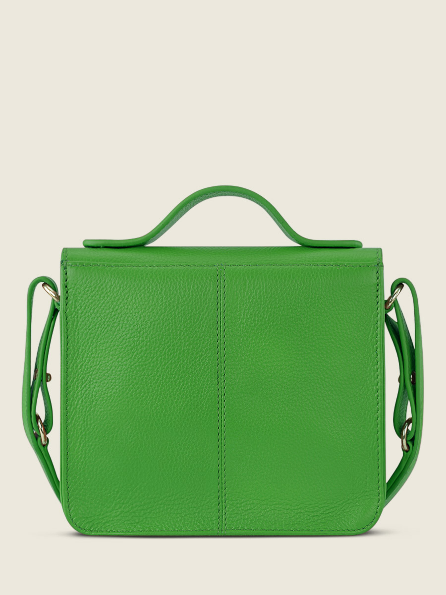 foto-vista-posteriore-mini-borsa-a-tramonto-in-pelle-verde-mademoiselle-george-xs-sorbet-kiwi-paul-marius-w05xs-sb-gr