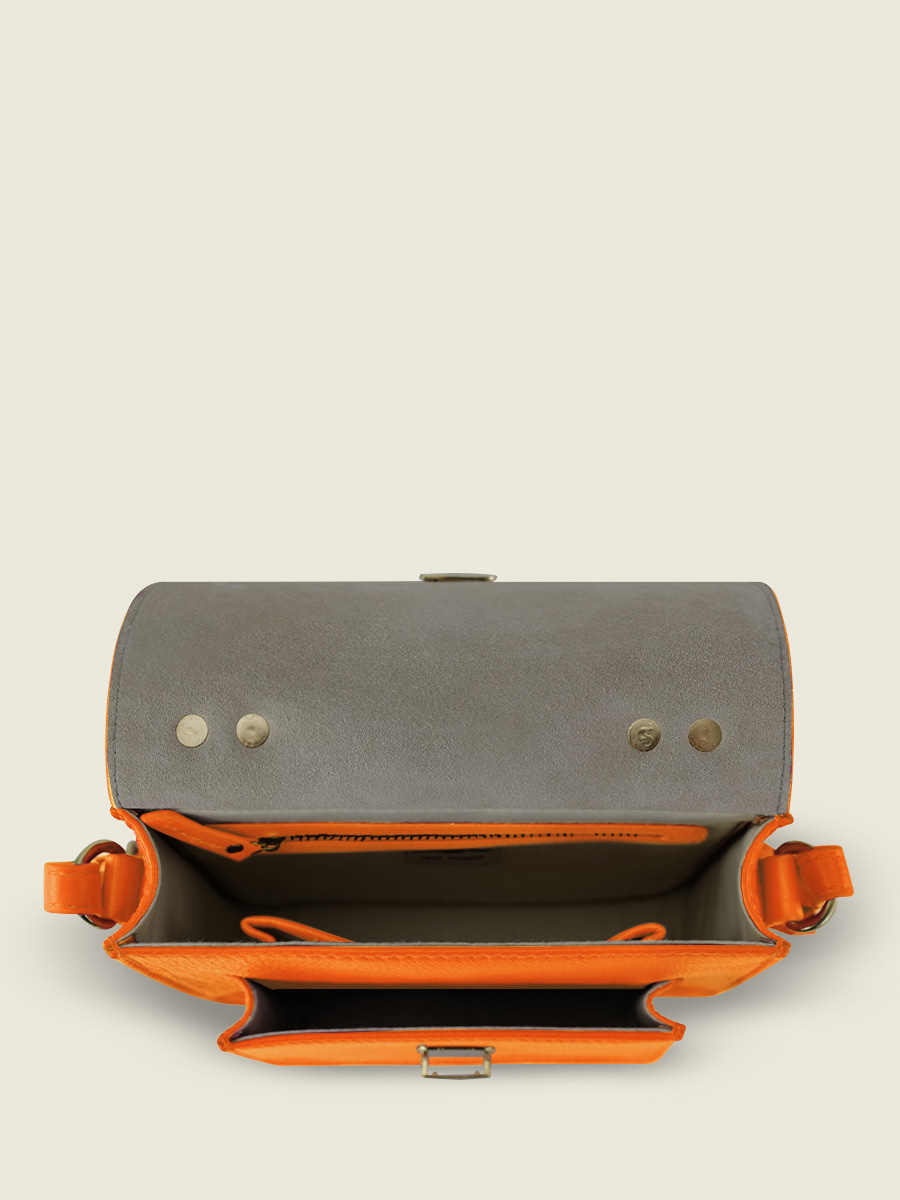 foto-vista-interna-mini-borsa-a-tramonto-in-pelle-arancione-mademoiselle-george-xs-sorbet-mangue-paul-marius-w05xs-sb-o