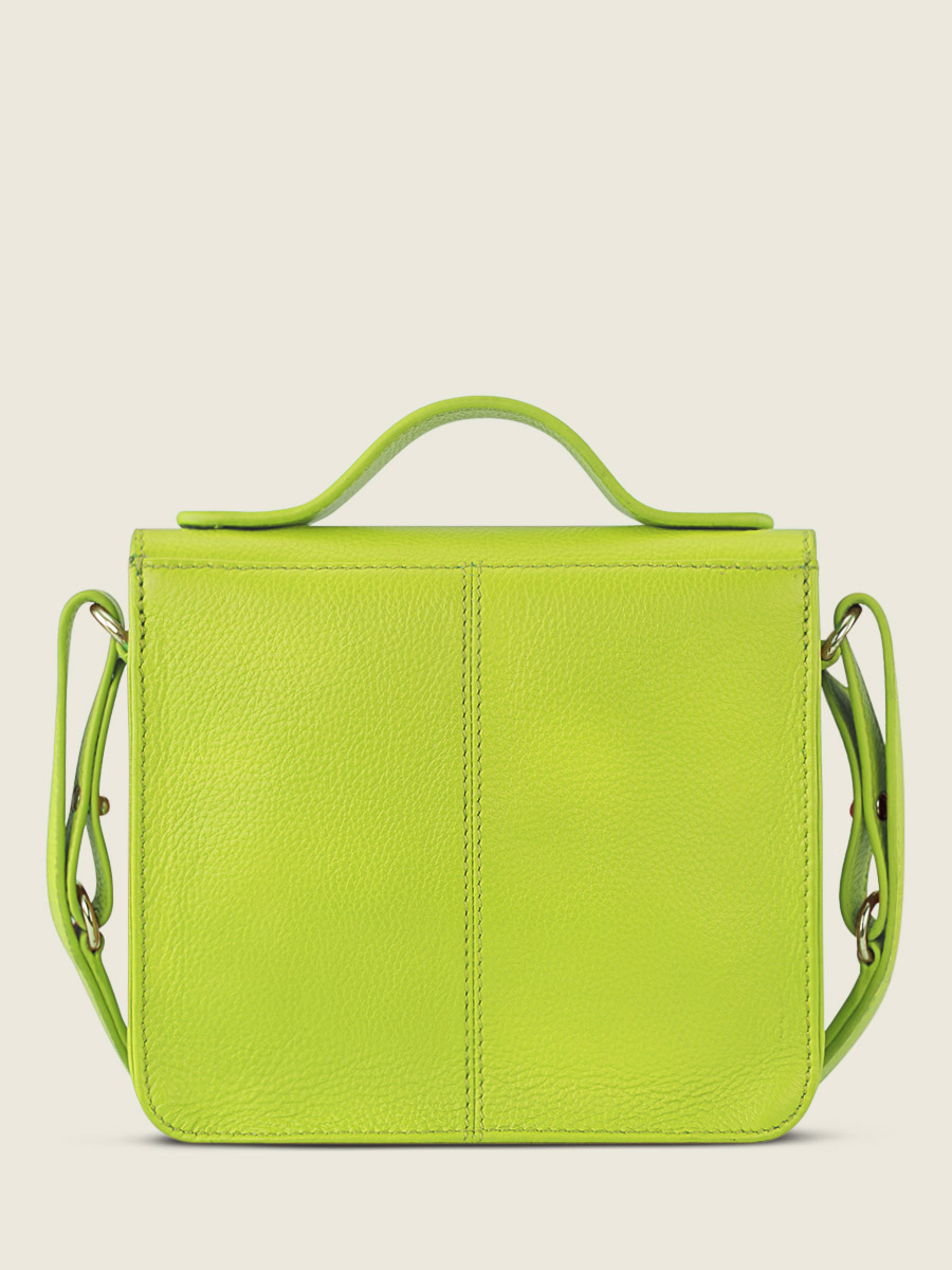 foto-vista-interna-mini-borsa-a-tramonto-in-pelle-verde-mademoiselle-george-xs-sorbet-pomme-paul-marius-w05xs-sb-lgr