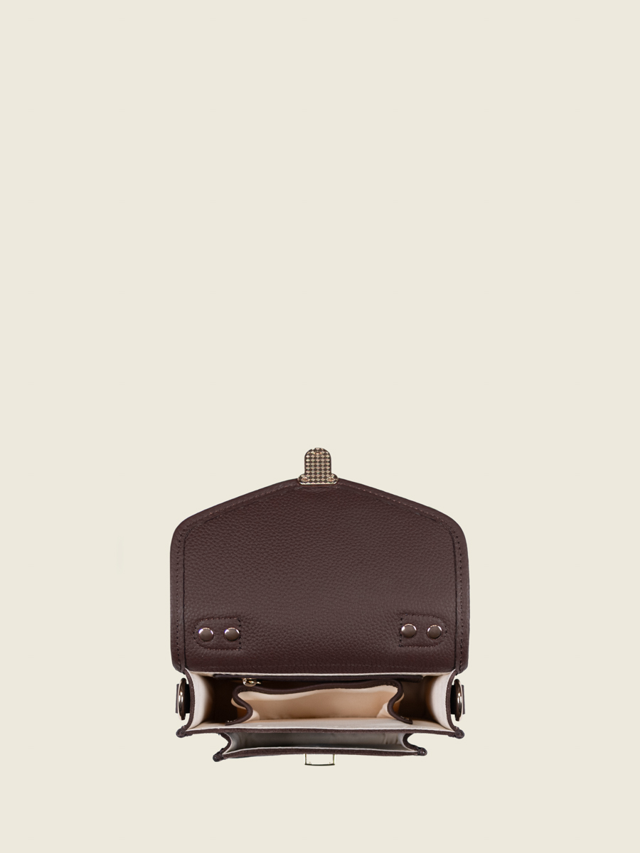 mini-borsa-a-tramontana-in-pelle-marrone-mademoiselle-george-xs-n2-cioccolato-vista-interna-w105xs-su-db
