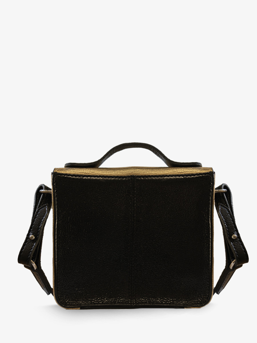foto-vista-interna-borsa-mano-in-pelle-dorata-nera-mademoiselle-george-xs-or-noir-paul-marius-w05xs-l-g-b
