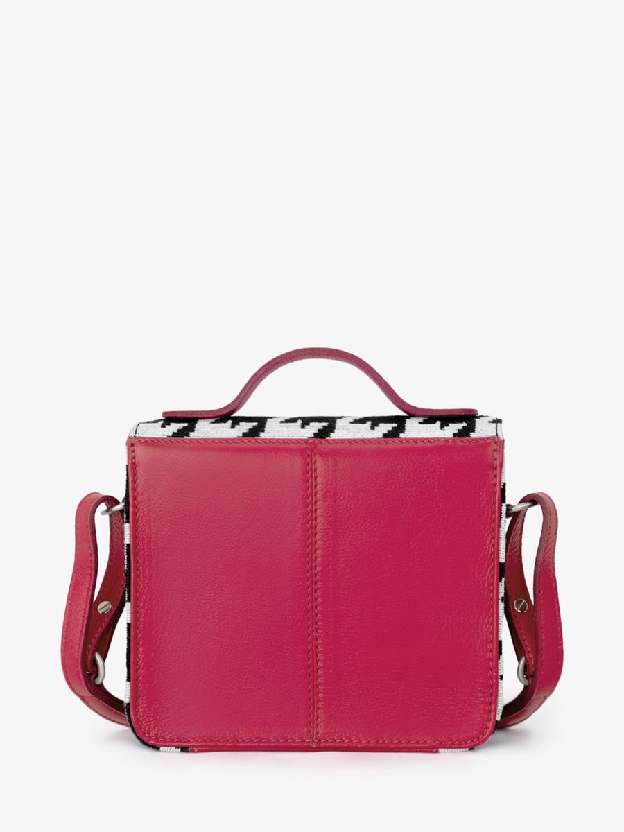 foto-vista-dietro-mini-borsa-a-tramoggia-in-pelle-rosa-mademoiselle-george-xs-allure-fuchsia-paul-marius-w05xs-hs2-pi