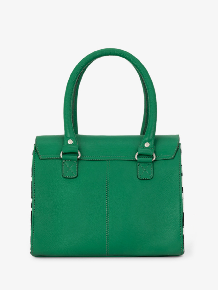 foto-vista-dietro-borsa-mano-in-pelle-viola-lerive-gauche-s-allure-verde-paul-marius-w01s-hs2-gr