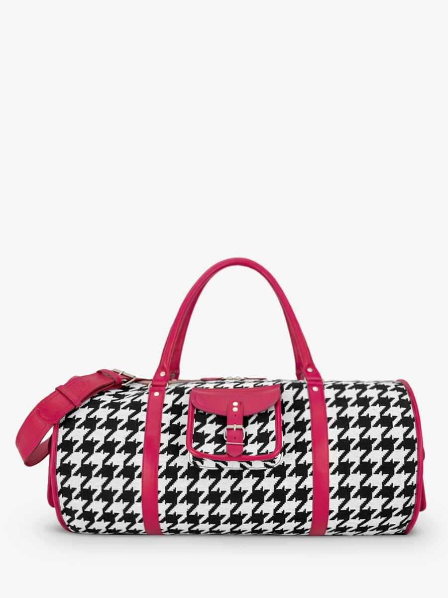 foto-vista-frontale-borsa-da-viaggio-in-pelle-rosa-levoyageur-xl-allure-fuchsia-paul-marius-m08s60-hs2-pi