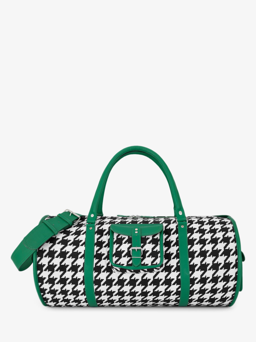 foto-vista-frontale-borsa-da-viaggio-in-pelle-viola-levoyageur-xl-allure-verde-paul-marius-m08s60-hs2-gr