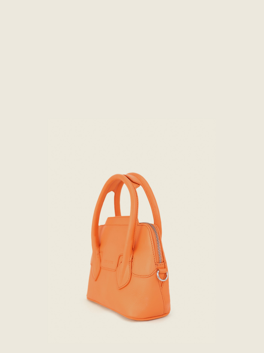 foto-vista-posteriore-mini-borsa-a-mano-in-pelle-arancione-gisele-xs-pastel-albicocca-paul-marius-w32xs-pt-o
