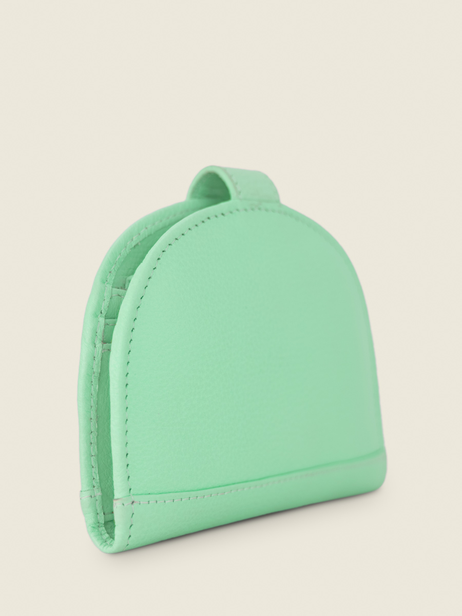 foto-vista-laterale-portafoglio-in-pelle-verde-manon-n2-pastel-menthe-paul-marius-m33-pt-gr