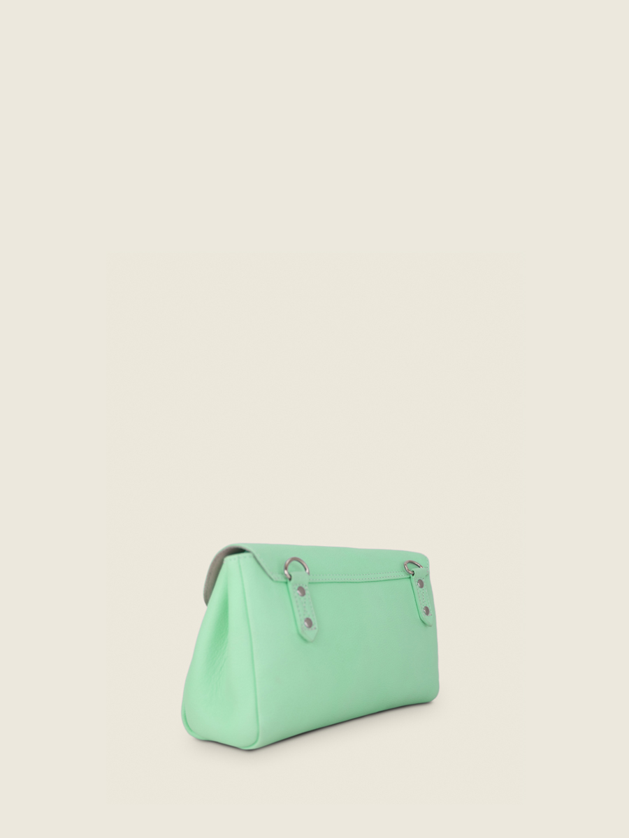 foto-vista-laterale-borsa-a-tramonto-in-pelle-verde-suzon-m-pastel-menta-paul-marius-w25m-pt-gr