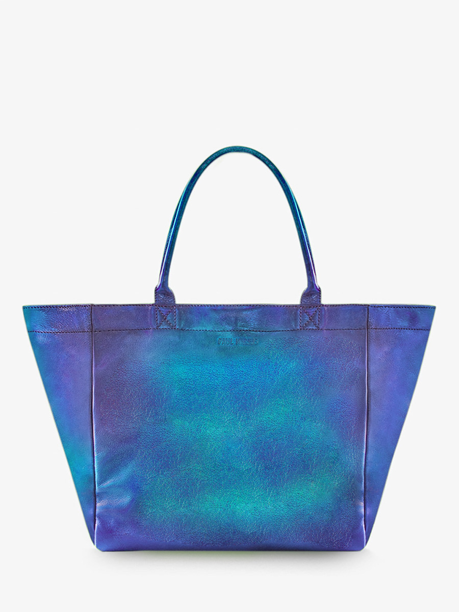 foto-vista-frontale-borsa-tessuto-donna-paulmarius-blu-monpartenaire-m-scarabee-paul-marius-m300m-p-blu