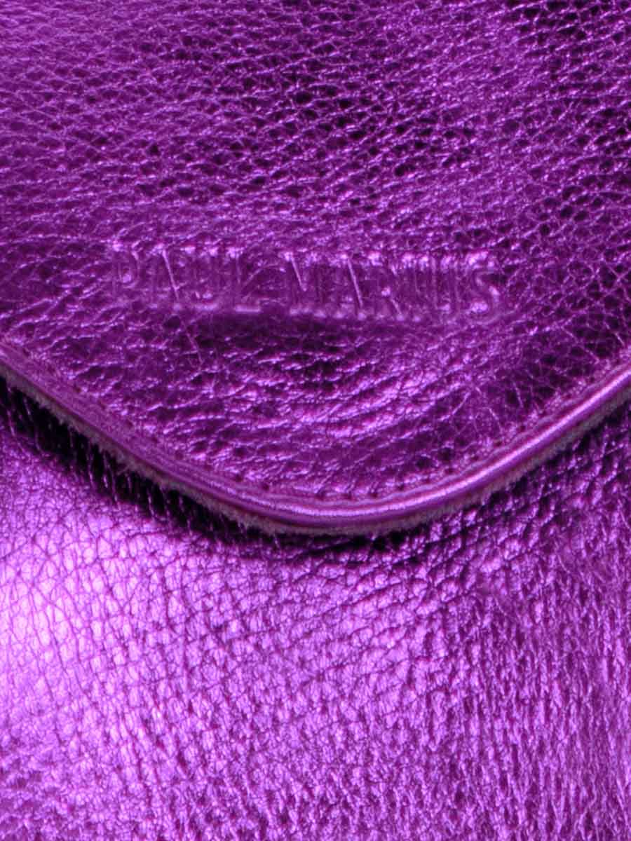 foto-vista-zoom-materiale-borsa-a-tracolma-in-pelle-viola-metallizzata-suzon-m-bonbon-paul-marius-w25m-m-p