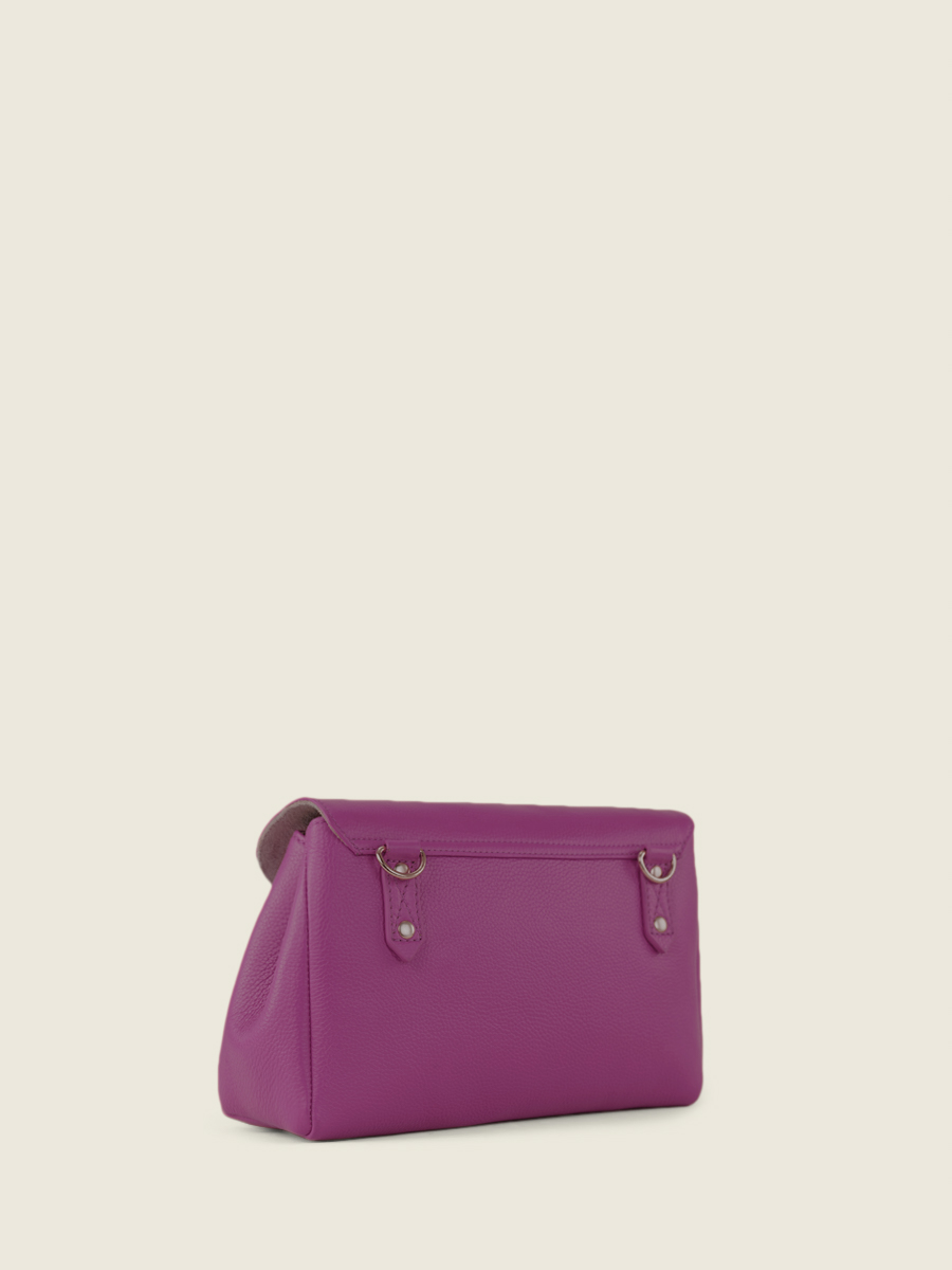 foto-vista-dietro-borsa-a-tramonto-in-pelle-viola-suzon-m-sorbet-cassis-paul-marius-w25m-sb-p