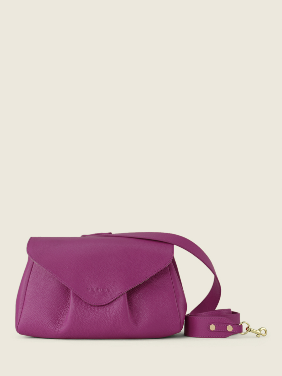 foto-vista-lato-borsa-a-tramonto-in-pelle-viola-suzon-m-sorbet-cassis-paul-marius-w25m-sb-p